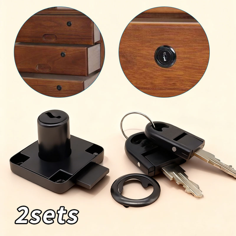 Office Furniture Okc - 2 Sets of Drawer Locks, Furniture