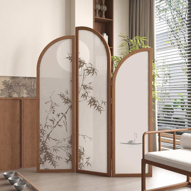 New Chinese solid wood screen  - Room Divider Bamboo 评论和价格
