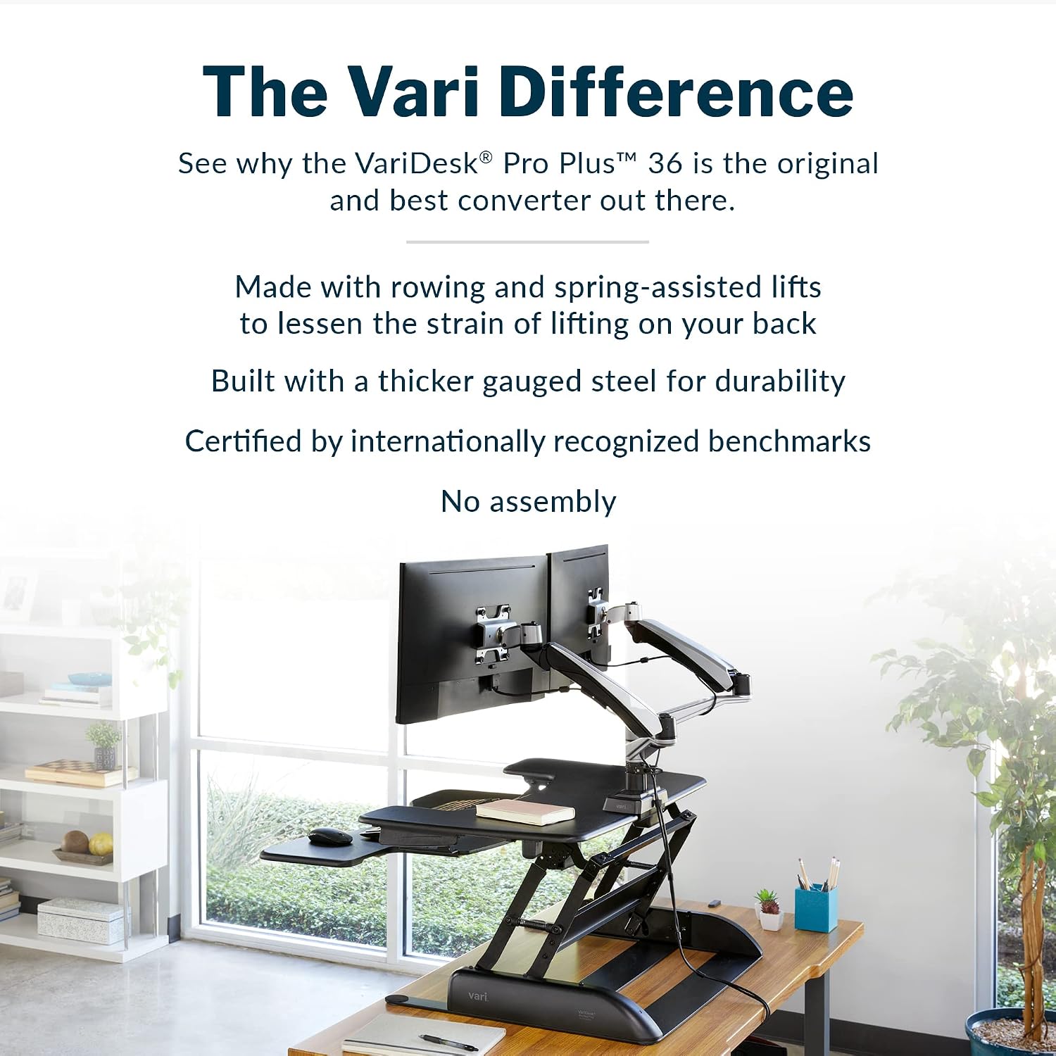 Desk Pro Plus 36 - Adjustable  - Office Furniture Plus 评论和价格
