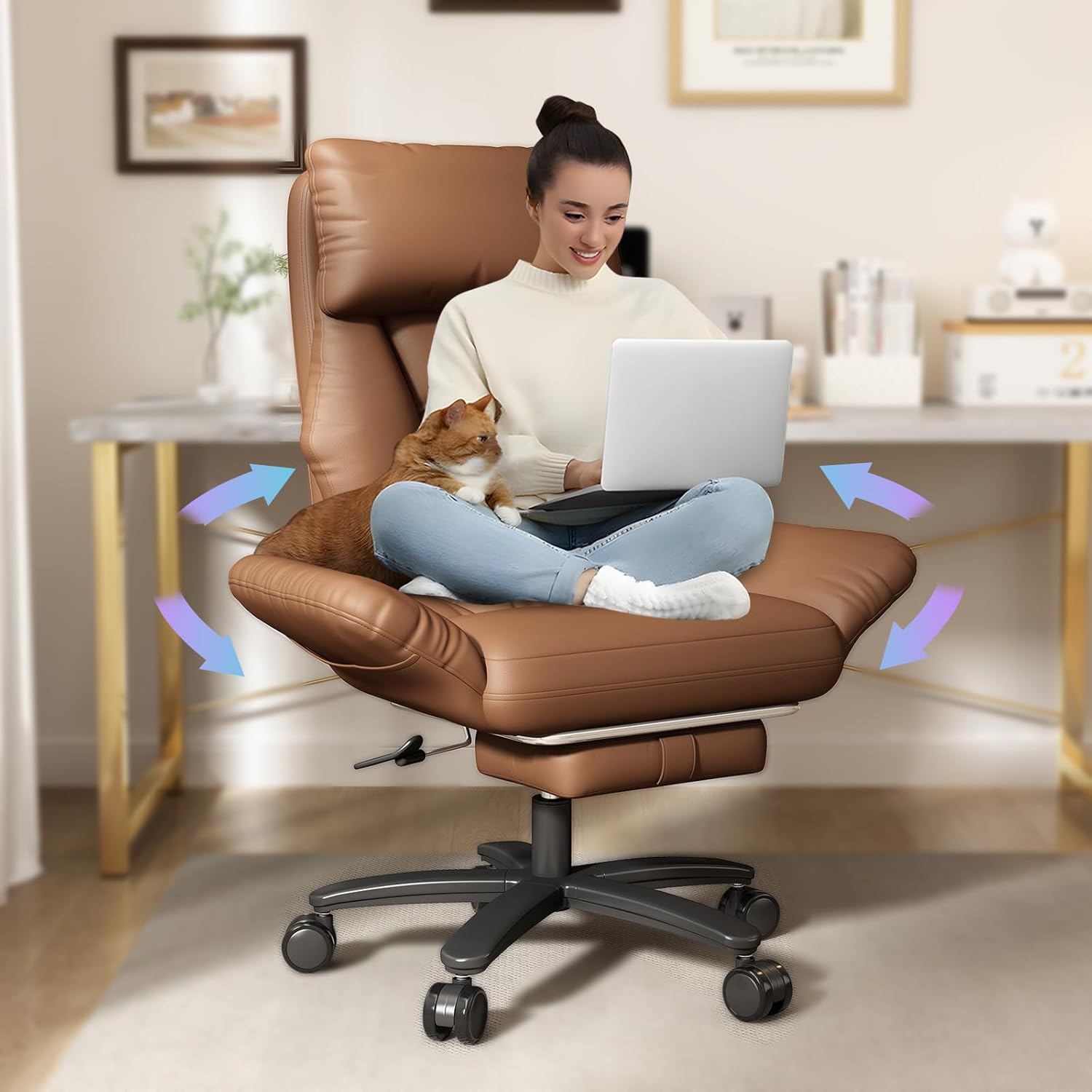Cross Legged Office Chair with - Office Furniture Plus 评论和价格