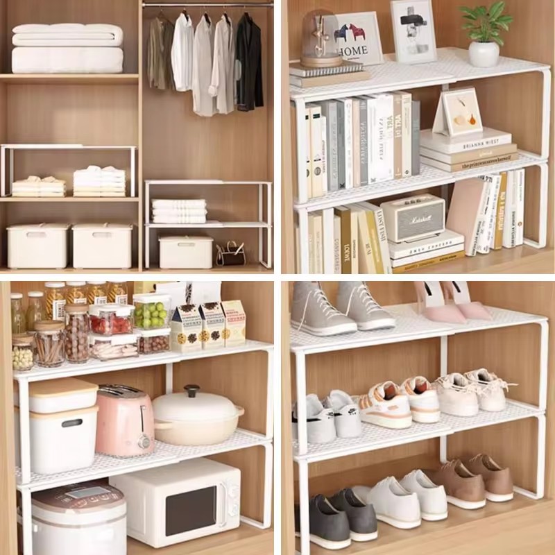 Expandable Telescopic Shelf Se - Room Divider Bamboo 评论和价格
