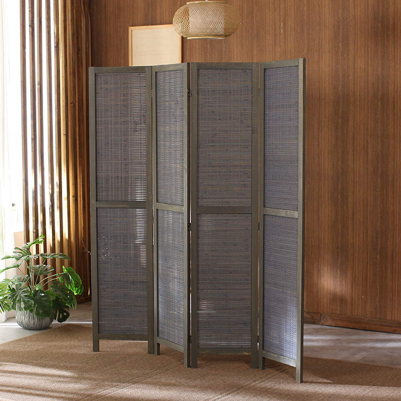2025 Rock Gray Korean Style Te - Room Divider Bamboo 评论和价格