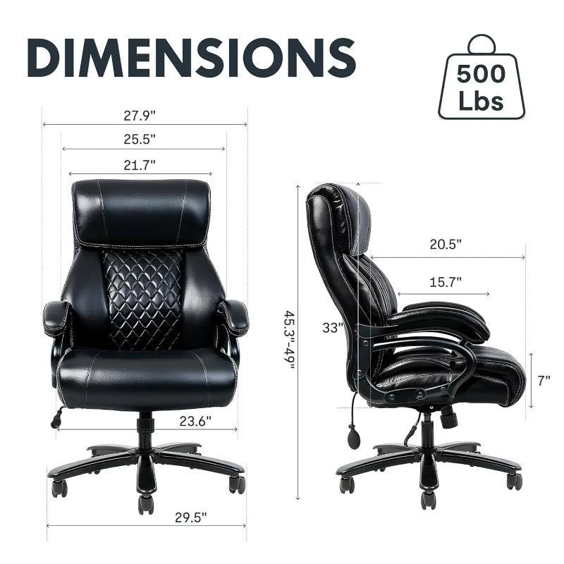 500Lbs Big and Tall High Back  - Office Furniture Plus 评论和价格