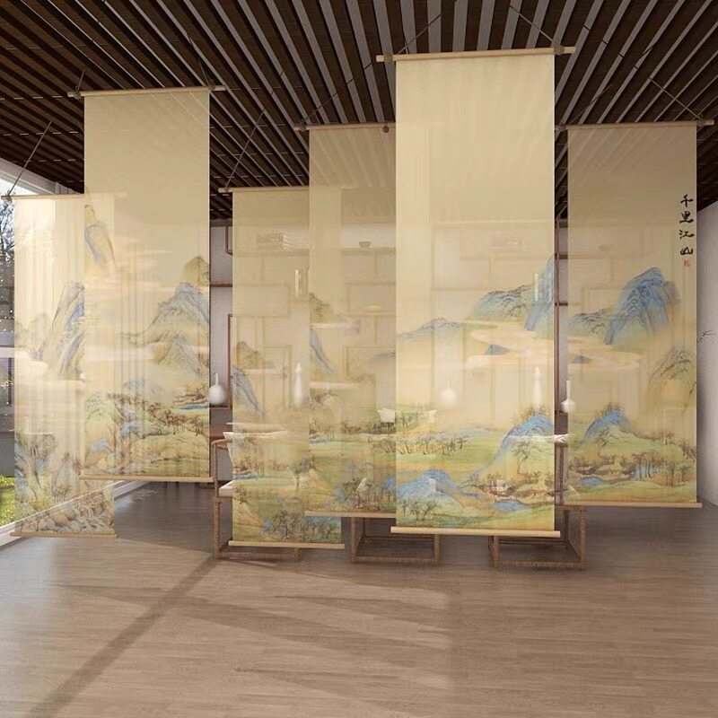 Hanging Room Divider Bamboo Ga - Room Divider Bamboo 评论和价格