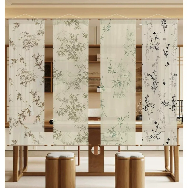 Zen Gauze Wall Hanging – Light - Room Divider Bamboo 评论和价格